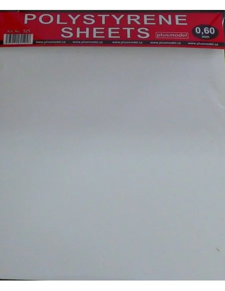 [NO_DESC] Polystyrene sheets 0, 60mm - Plus model 525