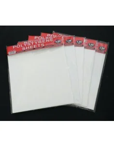 Polystyrene sheets big 0, 8mm, 1/35 - Plus model 526