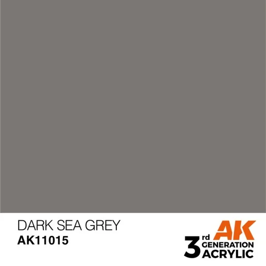 Dark Sea Grey 17ml - AK Interactive AK11015 Dark Sea Grey 17ml - AK Interactive AK11015