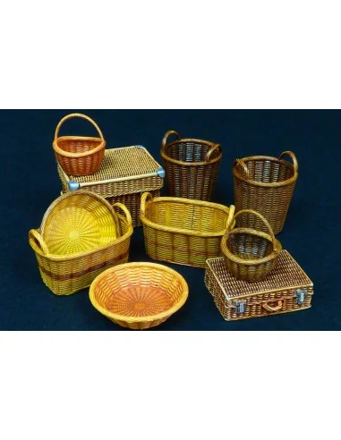 Wicker baskets big, 1/35 - Plus model 537
