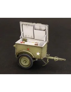 U.S.Telephone trailer K-38, 1/35 - Plus model 538