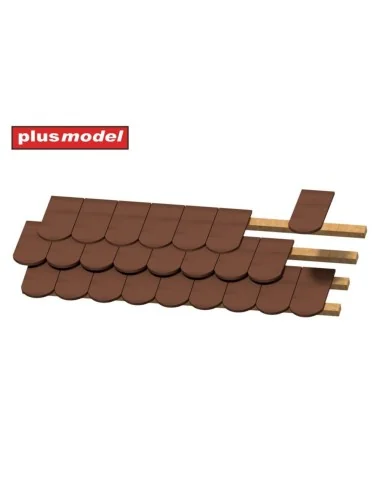 Roof tiles smooth 140pcs, 1/35 - Plus model 554