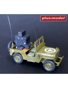 Jeep with radio equipment, 1/35 - Plus model 565