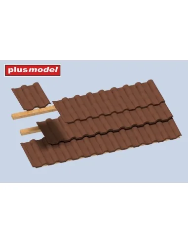 Roof tiles corrugated 84 pcs, 1/35 - Plus model 566