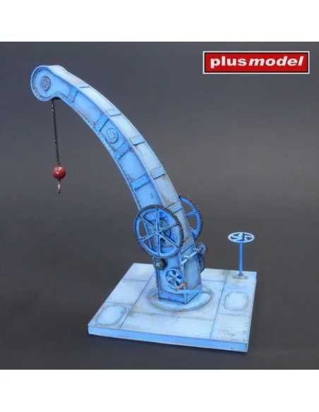Hand operated port crane, 1/35 - Plus model 573
