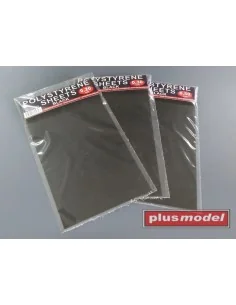[NO_DESC] Polystyrene sheets black 0, 5 - Plus model 576