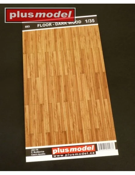 [NO_DESC] Floor dark wood, 1/35 - Plus model 583