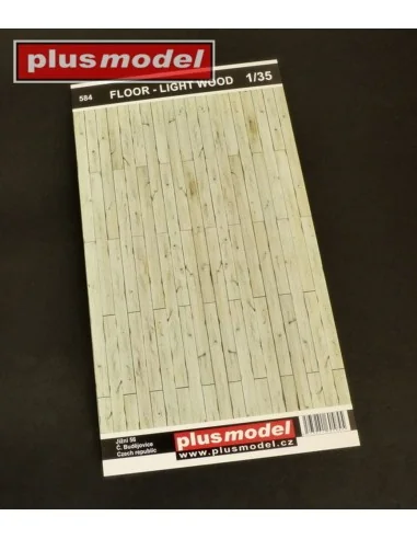 Floor light wood, 1/35 - Plus model 584