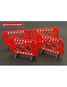 Plastic bariers, 1/35 - Plus model 591