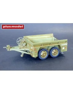 [NO_DESC] US trailer M13 tandem axle, 1/35 - Plus model 596