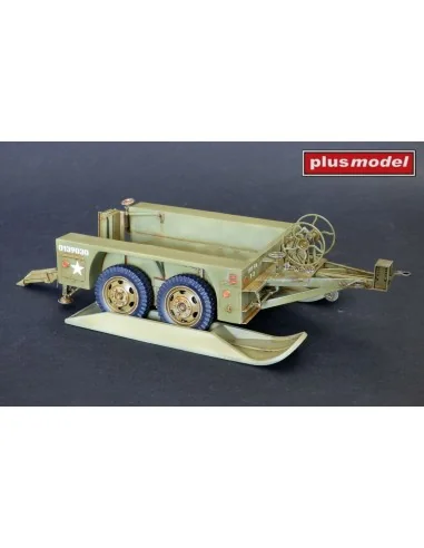 US trailer M18 tandem axle, 1/35 - Plus model 597