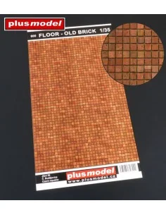 Floor – old brick, 1/35 - Plus model 600