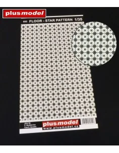 Floor – star pattern, 1/35 - Plus model 602