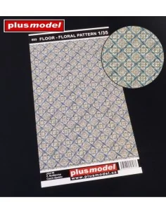 Floor – floral pattern, 1/35 - Plus model 603