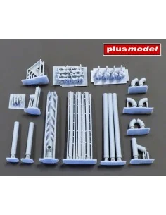 Roof gutters, 1/35 - Plus model 606