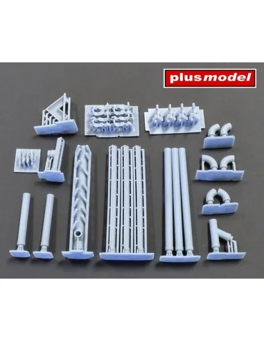 Roof gutters, 1/35 - Plus model 606