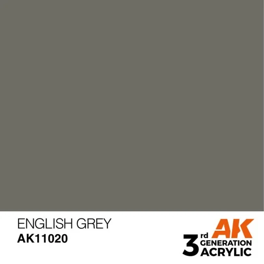 Inglés Grey 17ml - AK Interactive AK11020