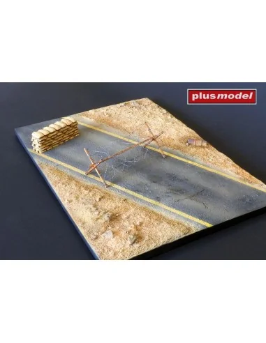 [NO_DESC] Display base – Road in the desert, 1/35 - Plus model 622