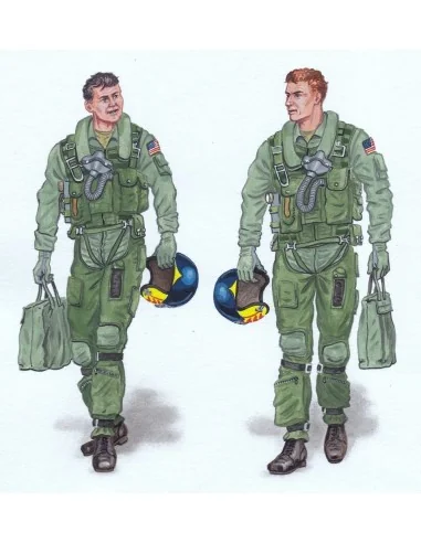 Crew F-14 Tomcat, 1/32 - Plus model AL3005