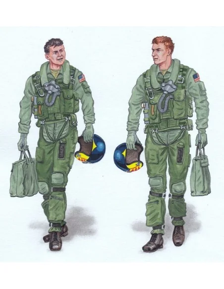 Crew F-14 Tomcat, 1/32 - Plus model AL3005