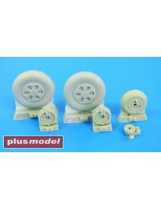 [NO_DESC] Mig-21 wheels early, 1/32 - Plus model AL3010