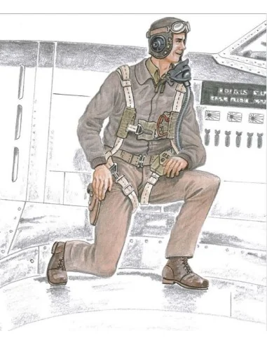 [NO_DESC] Pilot P-47 Thunderbolt, 1/32 - Plus model AL3012