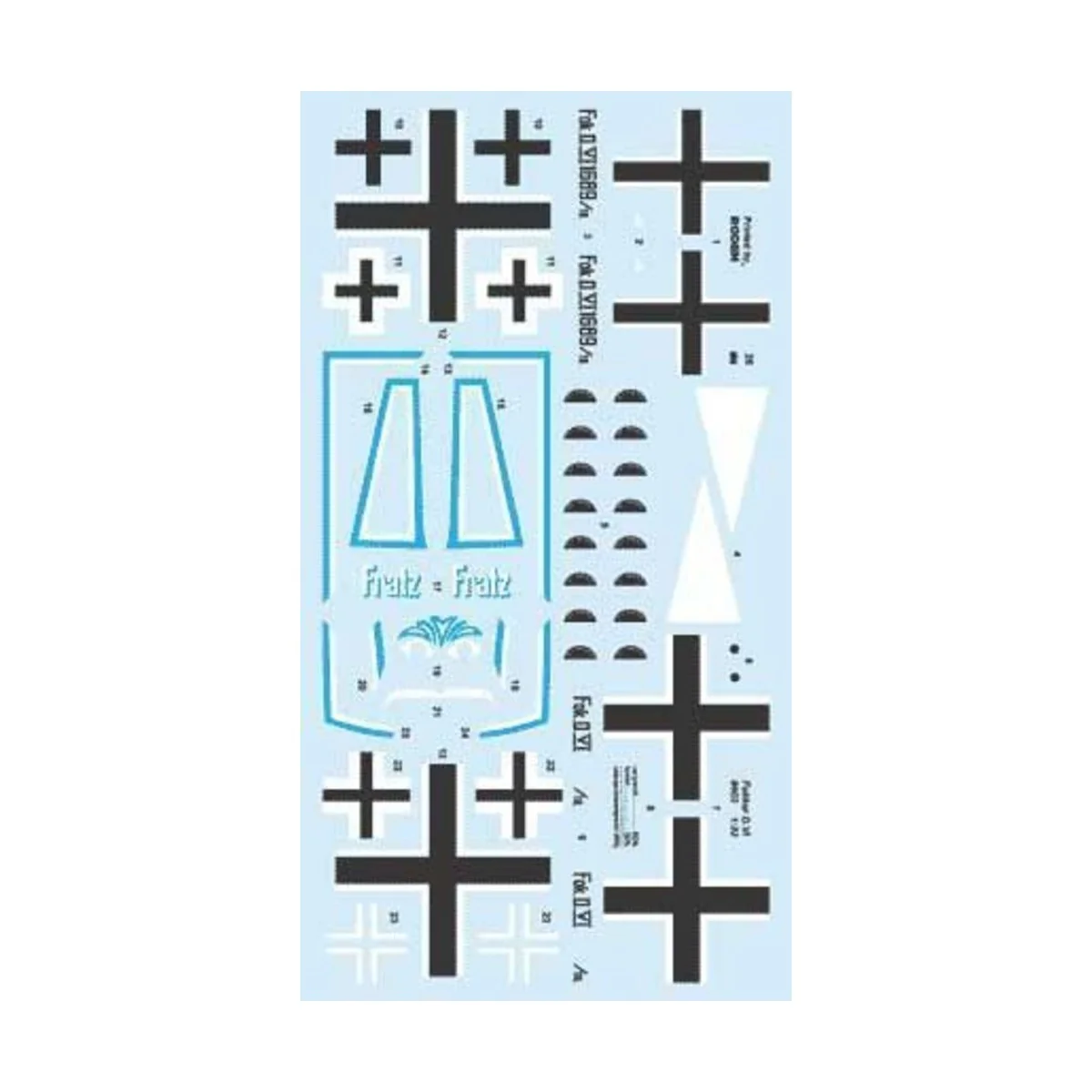 Fokker D.VI, 1/32 - Roden 603