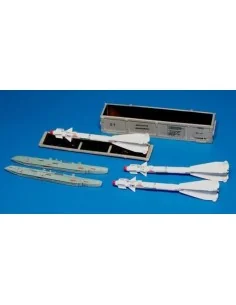 Russian missile R-60 AA-8 Aphid with box, 1/48 - Plus model AL4014