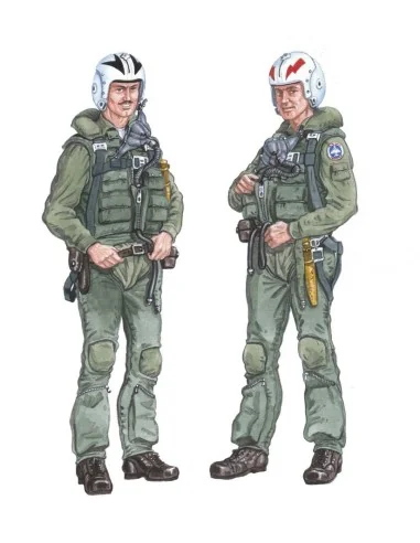 Crew F-4 Phantom, 1/48 - Plus model AL4018