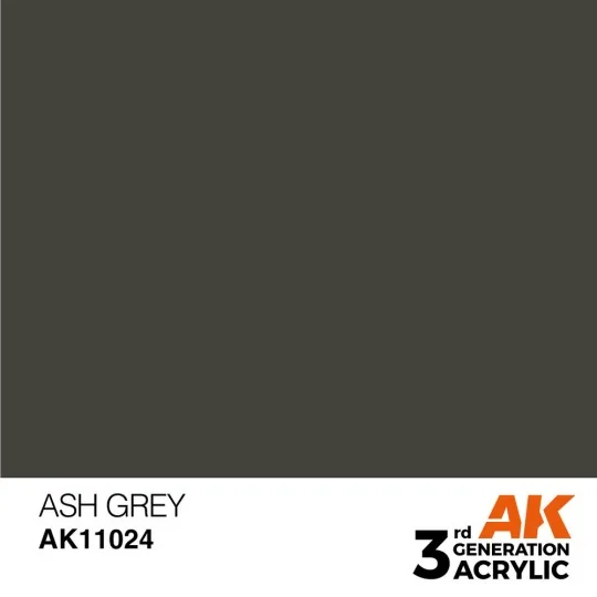 Ash Grey 17ml - AK Interactive AK11024