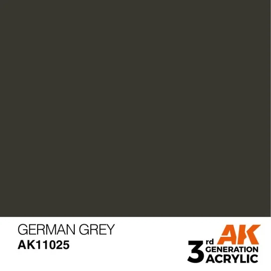 German Grey 17ml - AK Interactive AK11025