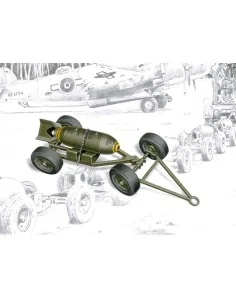 Bomb trailer Mk 2, 1/48 - Plus model AL4055