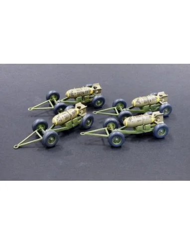 Bomb trailer Mk 2, 1/48 - Plus model AL4055