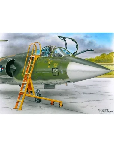 Ladder for F-104, 1/48 - Plus model AL4061