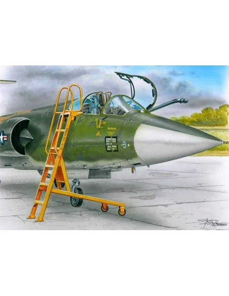 Ladder for F-104, 1/48 - Plus model AL4061