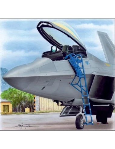 Ladder for F-22, 1/48 - Plus model AL4085