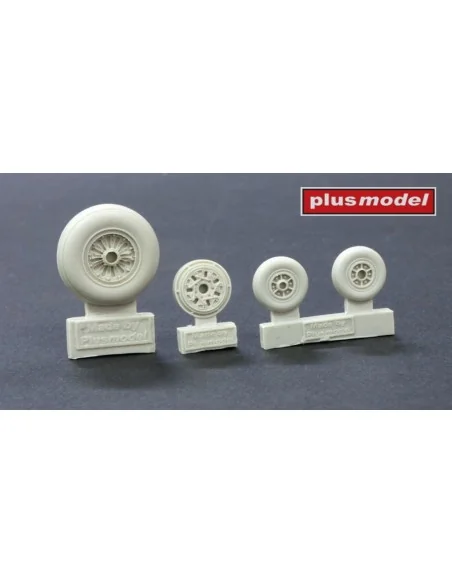 F-101B Woodoo wheels, 1/48 - Plus model AL4091