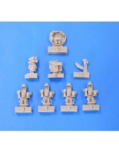 Bomb and gun sights for B-29 Superfortress, 1/48 - Plus model AL4104