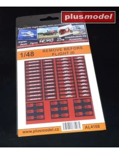 Remove Before flight III, 1/48 - Plus model AL4108