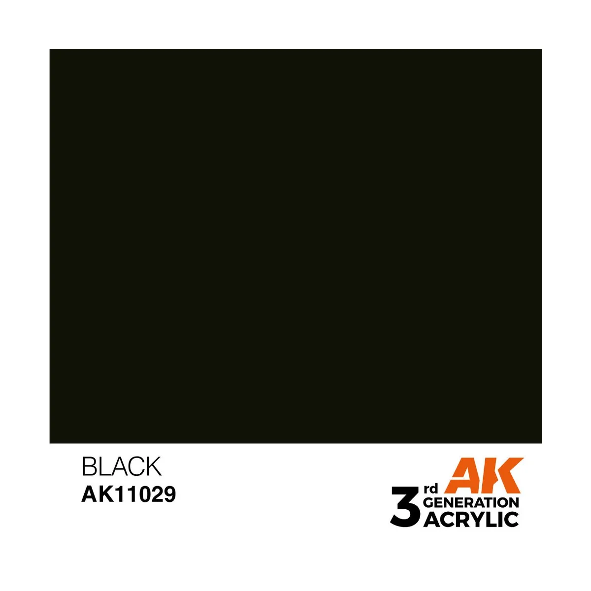 Black 17ml - AK Interactive AK11029 Black 17ml - AK Interactive AK11029