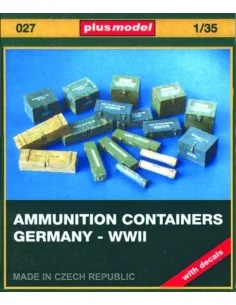 Deutsche Munitionskisten WW II, 1/35 - Plus model 27