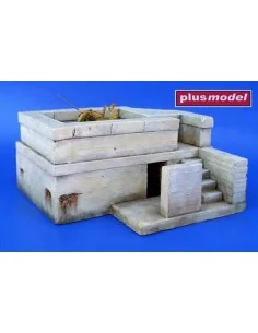 Deutscher Flak Bunker WW II, 1/35 - Plus model 46