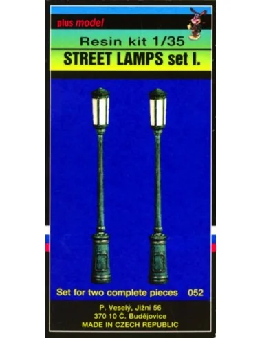 Straßenlampen - Set 1, 1/35 - Plus model 52