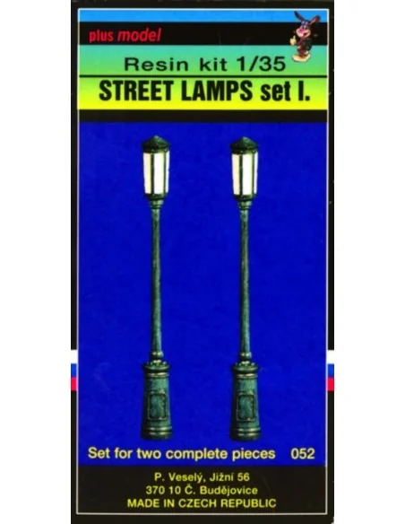 Straßenlampen - Set 1, 1/35 - Plus model 52
