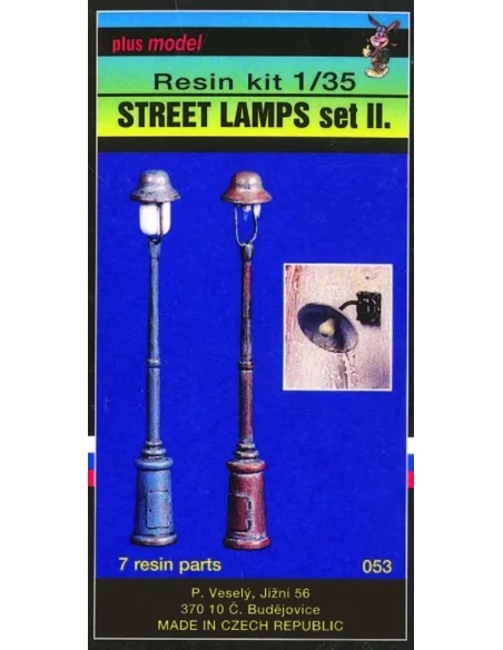 [NO_DESC] Straßenlampen - Set 2, 1/35 - Plus model 53