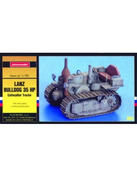Lanz Buldog 35 HP mit Ketten, 1/35 - Plus model 62