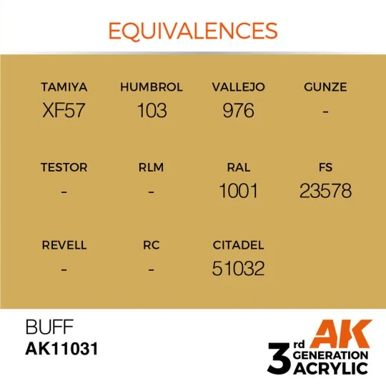 Buff 17ml - AK Interactive AK11031