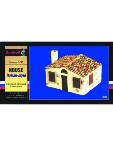 Italienisches Haus, 1/35 - Plus model 99