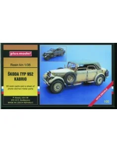 Skoda Typ 952 Kabrio WW II, 1/35 - Plus model 100