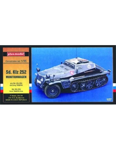 Sd.Kfz 252 Munitionswagen für Tamiya Bausatz, 1/35 - Plus model 107